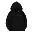 thumbnail image 3 of EANJE Love Like Jesus Hoodie Kids Long Sleeve Jesus Loves You Cute Sweatshirts Drawstring Pullover Trendy Girls Hoodies Kids 10-12 Years Black 11-12Y, 3 of 6