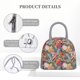 thumbnail image 4 of Disketp Tropical Fruit Bolsa Térmica para Almuerzo, Lonchera con Abertura Amplia y Gran Capacidad, Organizador Reutilizable para Mujeres, Hombres y Adultos, 4 of 6