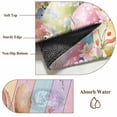 thumbnail image 6 of Large Area Rugs for Living Room Bedroom, Easter 8'x10' Rug Washable Carpet Runner Indoor Outdoor, Spring Bunny Eggs Botanical Floral Wooden Grain Non Slip Floor Mats Rug for Kitchen, Patio, 6 of 8