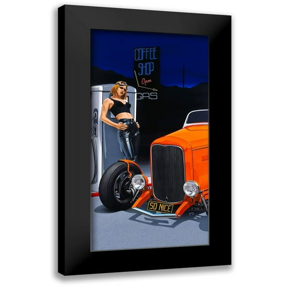 Tempier, Guy 9x14 Black Modern Framed Museum Art Print Titled - So Nice