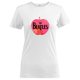 thumbnail image 1 of The Beatles - Camiseta Manzana para Mujer (Blanco), 1 of 2