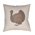 thumbnail image 2 of Surya  Turkey Medium Throw Pillow - Brown - White & Orange, 2 of 2