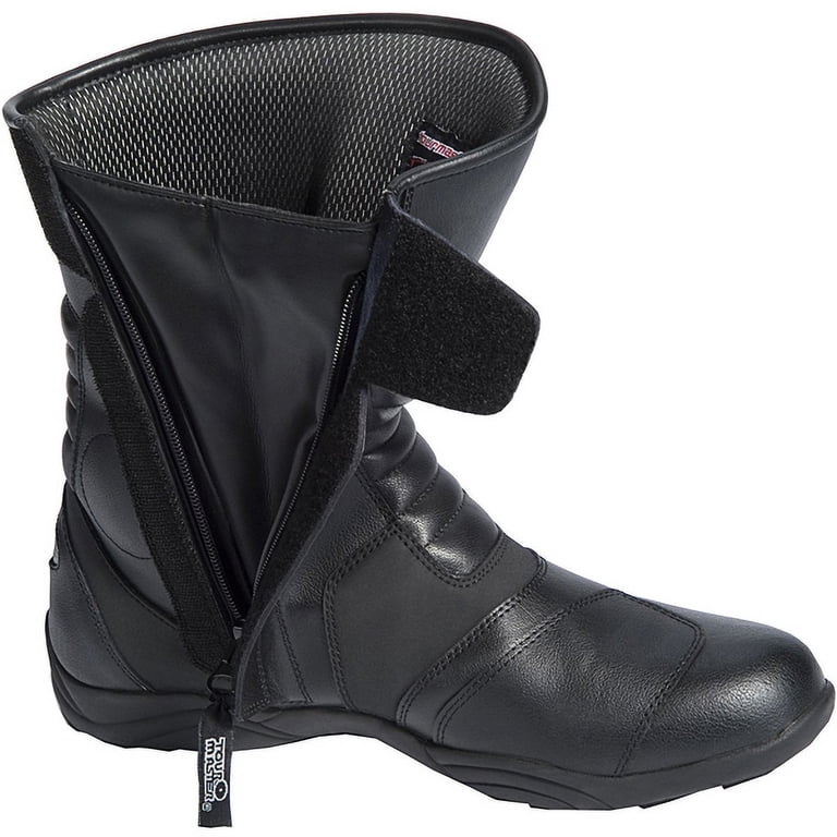 Tourmaster Solution 2.0 WP Road Boots Black 14W - Walmart.com display picture 2