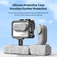 thumbnail image 4 of aMagisn AG01 Camera Video Cage Camera Cage Aluminum Alloy with Dual Cold Shoe Mounts & Camera Adapter Metal Protective Frame Compatible with Insta360 GO 3, 4 of 7