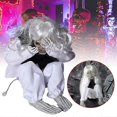 thumbnail image 1 of Crying Ghost With Voice Control Indoor/outdoor Halloween Decoration Decor Haunted House Vibrate Cover Face, 1 of 5
