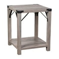 thumbnail image 3 of Gray Wash 2 Tier Side Table, 3 of 6