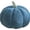Blue, variant on Halloween Plush Pumpkin Pillow, Soft Stuffed Ornament for Fall & Thanksgiving Decor, 8″, White