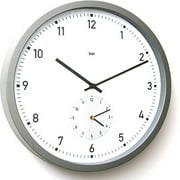 Here and There Dual Time Wall Clock