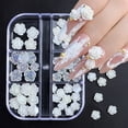 thumbnail image 6 of ERTUTUYI Nail Care Fingernail Stickers Of Various Sizes and Styles Shiny Charm Gem Jewelry Suitable for Nail Beauty Suitable for Christmas Gifts Transparent Boxes Of Various Sizes, 6 of 8