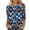Multicolor Shirts 13, variant on Jsaierl Halloween Shirts Women Cute Ghost Graphic Tees Trendy Going Out Round Neck T-Shirts 3/4 Sleeve Holiday Blouse Tops Halloween Costumes,Sizes S-5XL