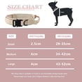 thumbnail image 3 of Collar táctico para perros, collar de entrenamiento ajustable de nailon para perros medianos y grandes., 3 of 5
