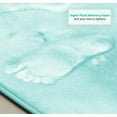 thumbnail image 7 of SAYFUT Memory Foam 3 PC Bathroom Rug Absorbent Bath Mat Set Small Large and Contour Rug, 7 of 7