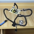 thumbnail image 3 of Tomshine Helping Hands Soldering Third Hand Pcb Tool With 3 Flexable Arms Rotatable Clips And Stable Desk Clamp Base For Soldering Assembly Modeling Diy Black, 3 of 7