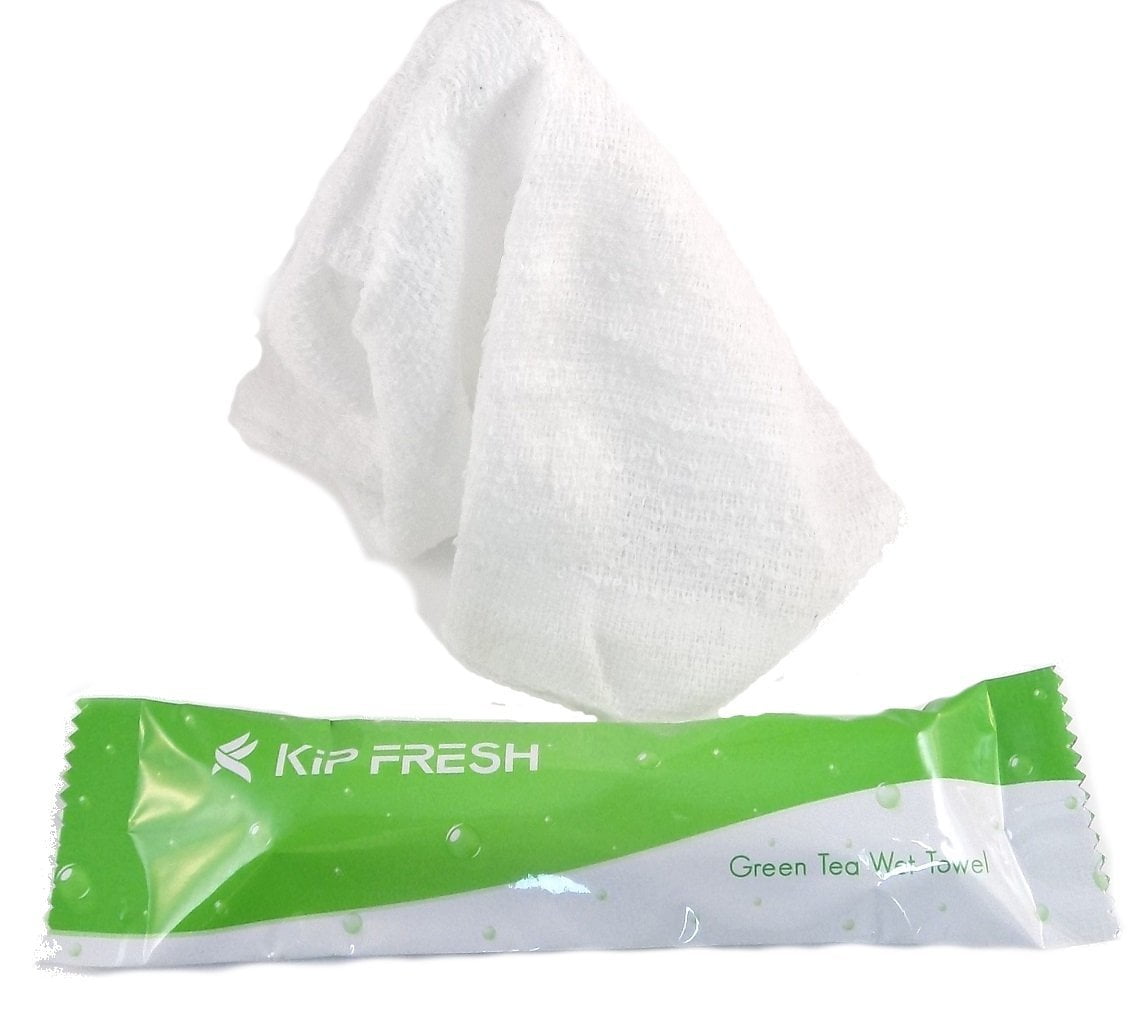 Washcloths 5 Sets 5 Towel Sample Scented Pre-moistened Towel by KIPFresh 
