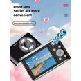 thumbnail image 4 of 1pc High-Definition Front And Rear Dual Camera Digital Camera Supports 4800w Pixel 4k High-Definition Shooting Autofocus 16x Digital Zoom OTG Transmi, 4 of 5