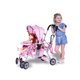 thumbnail image 1 of Carriola de Juguete Joovy Caboose Tandem Rosa con Puntos, 1 of 7