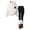 R136-Black, variant on RMGVDSD Girls 2 Piece Fall Winter Outfit Set Soft Fuzzy Hoodie Tops and Black Leggings Pants Tween Girl Clothes Fashion Casual Outfits