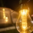 thumbnail image 2 of Brightz Edison Bulbs Light String – 15ft Plug-In Patio Lights, Warm White, 2 of 5
