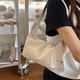 thumbnail image 5 of Bolso de vacaciones jinwen PU Blanco Monedero de hombro, 5 of 8