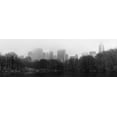 thumbnail image 2 of Pica, Jeff 24x11 White Modern Wood Framed Museum Art Print Titled - Panorama of NYC III, 2 of 4