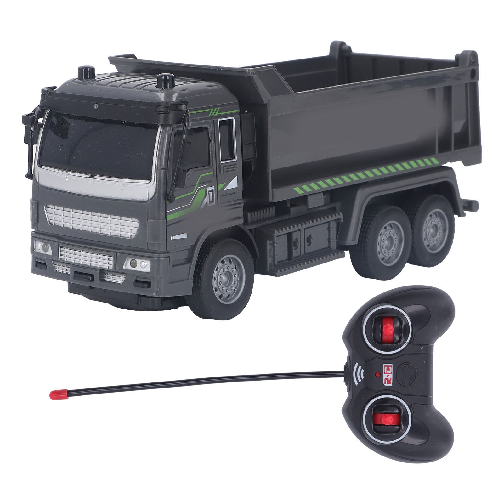 その他 Rc dump 1:14 RC hydraulic dump truck 6x6 with battery, charger k3364