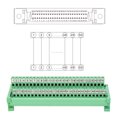 thumbnail image 3 of Eigraketly Bloque de terminales DC24V AC125V placa de ruptura adaptador de relé reemplazo de piezas de repuesto para A1SD75P/A1SD75D Herramientas eléctricas Eigraketly TO008024-00, 3 of 6