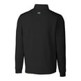 thumbnail image 3 of Men's-Cutter & Buck  Black LAFC Traverse Stretch Eco Quarter-Zip Pullover Top, 3 of 3