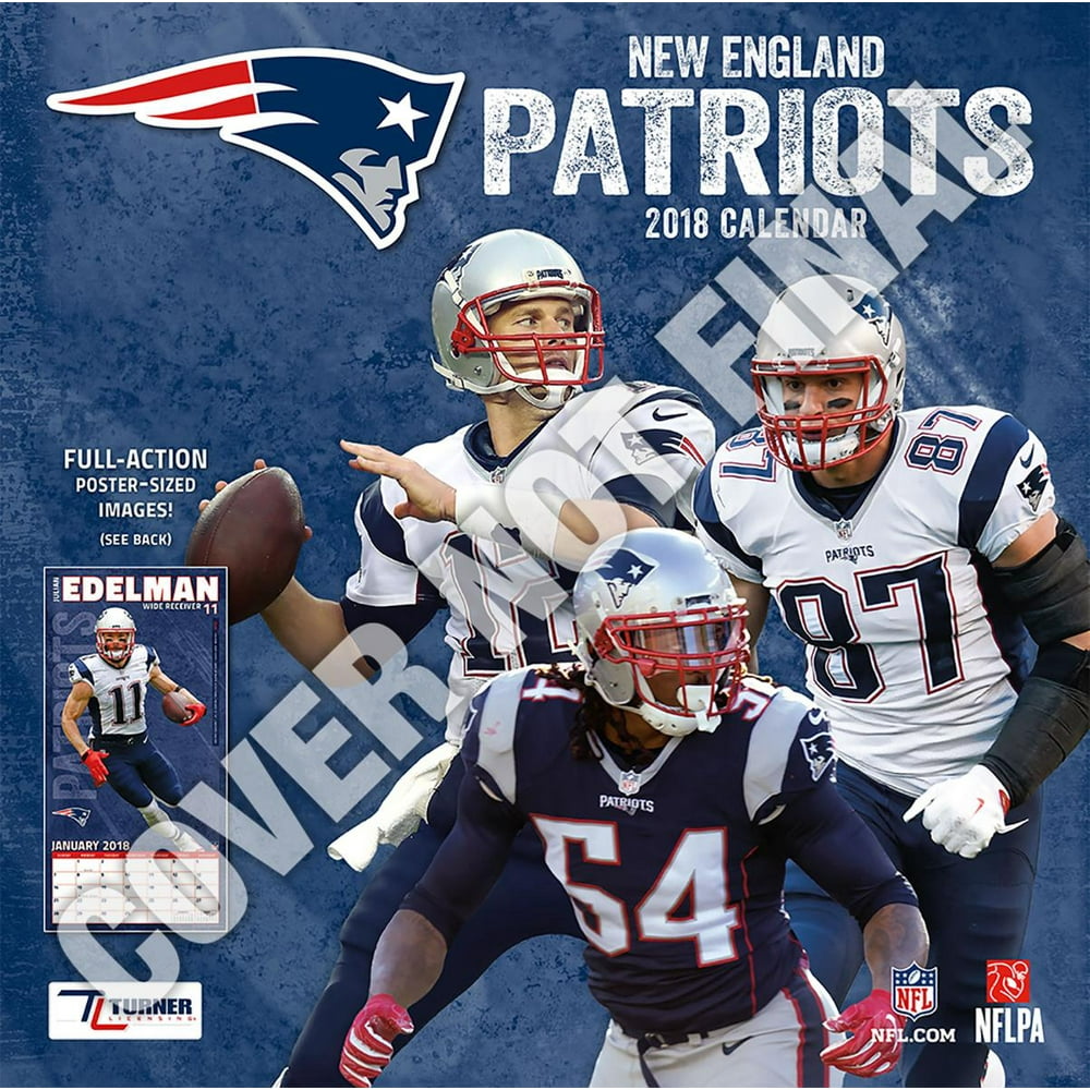 New England Patriots 2019 12x12 Team Wall Calendar (Other) Walmart
