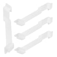 thumbnail image 6 of DECOMELODY 4Pcs Storage Container Efficiency Clips White Plastic for Home Organization Office Users, 6 of 8