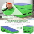 thumbnail image 5 of PayLessHere Folding Incline Mat - 48x24" Tumbling Mat for Gym, Yoga & Home, Indoor/Outdoor，Bllue, 5 of 8