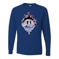 thumbnail image 2 of Wild Bobby Trippy Happy Face Men Long Sleeve Shirt, 2 of 6