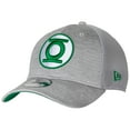 thumbnail image 1 of Green Lantern Symbol Grey Shadow Tech New Era 39Thirty Fitted Hat-Large/XLarge, 1 of 6