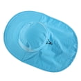 thumbnail image 5 of Minzimin Home Prefer Outdoor UPF50+ Sun Hat Wide Brim Mesh Fishing Hat with Neck Flap, 5 of 5