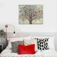 thumbnail image 4 of COMIO  Butterfly Canvas Art Framed Rustic Tree of Life Wall Print Wood Background Painting Picture for Farmhouse Cabin Decorations, 4 of 4