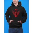 thumbnail image 6 of Rock N Roll Guitar Sweatshirt Men -SPIdeals Designs, Male Large, 6 of 7