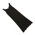 thumbnail image 3 of Vestido de verano para mujer, informal, sin mangas, de longitud media, holgado, tipo chaleco, falda (negro, talla L), 3 of 8