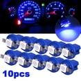 thumbnail image 1 of 10 st T5 B8.5D 5050 SMD Blå Bil LED Instrumentbelysning Gift, 1 of 5
