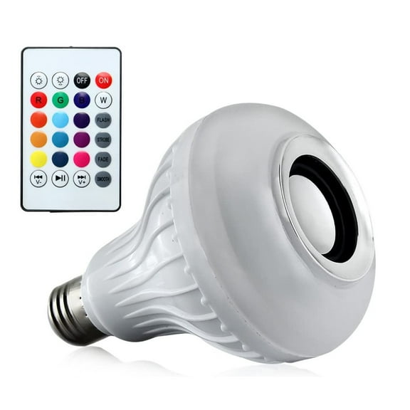 Leyfeng Colorful Music Bulb Wireless BT Speaker with RGB LED Light E27 Light Bulb Atmosphere Lamp APP Control Remote Control