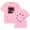 Pink, variant on Gus Dapperton Birds Merch Short Sleeve T-shirt Unisex Fashion Crew Neck Top