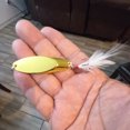 thumbnail image 3 of Stellar Gold 3/4 Ounce Fishing Lure Spoon (3 Pack), 3 of 5