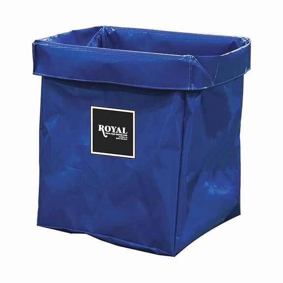 Royal Basket Trucks X-Frame Bag,8 Bushel,Blue Vinyl G08-BBX-XBN