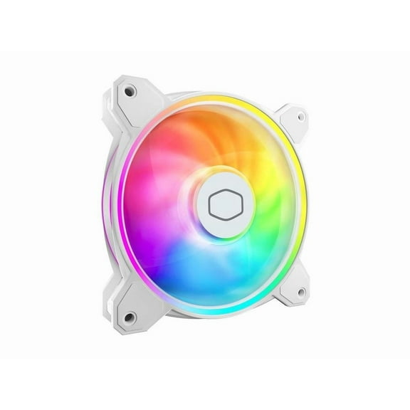 CoolerMaster MasterFan MF120 HALO2 120mm ARGB Case Fan, White