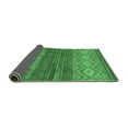 thumbnail image 2 of Ahgly Company Indoor Square Abstract Emerald Green Modern Area Rugs, 7' Square, 2 of 4