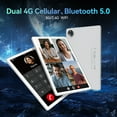 thumbnail image 4 of Android Tablet,10 inch 128GB ROM 14 RAM Android 14 Tablets,8-Core T606,8MP + 13MP, 4 of 5