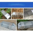 thumbnail image 4 of Clearance! Aoorsake Stainless Steel Squirrel Trap Cage Catch & Release For Set Outdoor & Indoor Mouse Traps Bug Catcher Fly Swatter Silver, 4 of 8