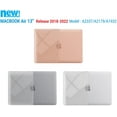 thumbnail image 3 of IBENZER Compatible with 2022 2021 2020 MacBook Air 13 Inch Case M1 A2337 A2179 A1932, Hard Shell Case & Keyboard Cover & Screen Film for Mac Air 13 with Touch ID (2018-2022), CrystalClear, AT13-CYCL+2, 3 of 10