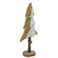 thumbnail image 2 of Northlight 16” White and Gold Christmas Tree With Bells Tabletop Decor, 2 of 4