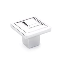 Schaub And Company 530 Menlo Park 1-1/4" Square Pyramid Luxury Cabinet Knob / Drawer Knob