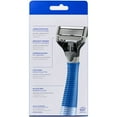 thumbnail image 5 of Harry's Shaving Razor for Men with 2 Razor Blade Refill Cartridges, Glacier Blue, 5 of 8