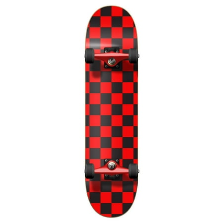 Yocaher Graphic Complete 31  x 7.75  Skateboard - Checker Red price history on PriceWatchPro